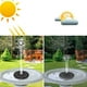 thumbnail image 5 of Fuente solar de 3,5 W con batería de 3000 mAh: funciona en días nublados: fuentes de baño para pájaros con paneles solares, bombas para fuente de agua para colibríes, 5 of 5