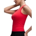 thumbnail image 3 of CRZ YOGA Softembrace Tank Tops for Women Casual Going Out Soft Double Lined Crop Basic Sleeveless Shirts, 3 of 5