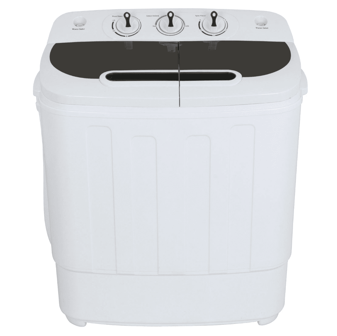 Gymax Portable Semi-automatic Washing Machine 26 lbs Twin Tub