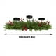 thumbnail image 5 of Uuiauoio Christmas Candle Holders Set, Candle Holder Table Centerpiece Includes 3 Candle Holders, Christmas Home Decorations Candle Stand for Fireplace or Table Centerpiece, 5 of 6