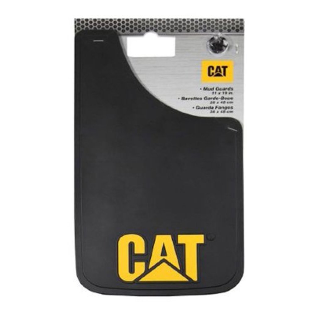 Caterpillar CAT 11" x 19" Mud Flaps/Splash Guards for Full Size & Heavy