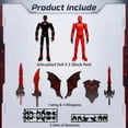 thumbnail image 4 of Pthjswj T13 Action Figure Set - (Assembled) 3D Printed Action Figure, Titan 13 Action Figure, Multi-Jointed Movable Dummy 13, Robot Action Figure, Birthday Gifts for Boys, Girls Desktop Decorations, 4 of 8