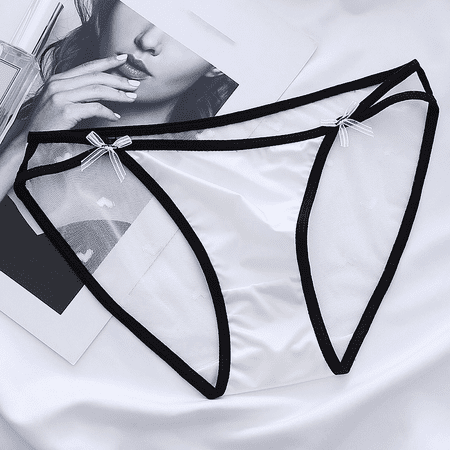 Fulorrnie Underwear for Women Comfort Hipster Seamless Breathable Panties Cute Elastic Waist Stretchable Ventilated Panty  White  XL