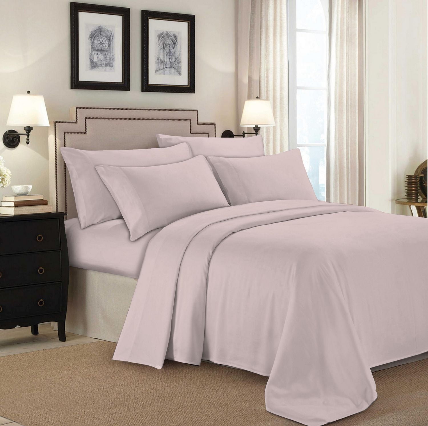 Johnson Home 450 Thread Count Bamboo Bed Sheet Set