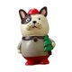 thumbnail image 4 of Figuritas navideñas, adorno de muñeca de resina navideña, coleccionables hechos a mano para la colección de chimenea central de Acción de Gracias Perro sosteniendo un árbol, 4 of 8