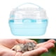 thumbnail image 5 of Hamster Carry Case Jaula Portátil Ligero Pequeño Animal Carry Case para viajes al aire libre, 5 of 8