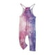 thumbnail image 4 of Odeerbi 5-14 Años Niñas de Verano Traje Estrelado Cielo Camisola Romper Primavera Casual Transpirable Cómodo Trajes Correa Bib Pantalones En General Traje de Juego, 4 of 6