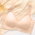 thumbnail image 6 of Lmnyox Seamless Bra for Women Wireless Push Up Breathable Bralettes Comfortable Full Coverage Supportive Everyday Bras, 6 of 7