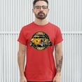 thumbnail image 3 of Tee Hunt American Garage T-Shirt Retro Hot Rod Vintage American Muscle Men's Tee, Red, Small, 3 of 5