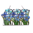 thumbnail image 3 of RADIANCE Goods Tiffany-Glass Iris Window Pane 24' Wide, 3 of 3