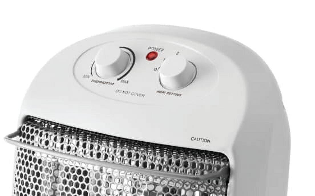 Pelonis Electric Quartz Heater with Thermostat, White, HQ-1000 - Walmart.com