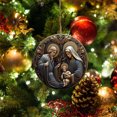 thumbnail image 4 of KCEHTA Nativity Christmas Ornaments, Nativity Ornaments for Christmas Tree, Christmas Nativity Scene Ornaments, Christian Christmas Tree Decorations for Home Office Car Pendant, 4 of 7