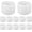 Cap, variant on 20-Pack 1/2" Tee PVC Fittings, Furniture Grade Pipe Fittings 3 Way for SCH40 PVC Pipe, Pipe Connectors for All DIY Structure and Frames