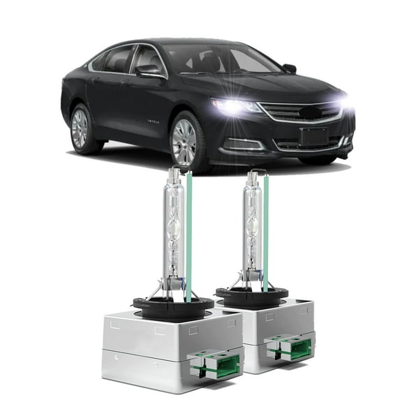 2pcs For 2014-2020 Chevrolet Impala Hid Headlights D3S Xenon HID Bulbs RT SRT 6000K Bright White 35W OEM