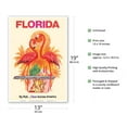 thumbnail image 2 of Florida - Walt Disney World - By Rail Clear Across America - Vintage Railroad Travel Poster by David Klein c.1970s - Master Art Print (Unframed) 13in x 19in, 2 of 4