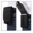 thumbnail image 2 of Tactical Cell Phone Pouch With Waist Belt Edc Wallet Military Cell Phone Pouch 5.5 Inch Black, 2 of 4