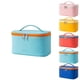 thumbnail image 1 of Makeup Bag Cosmetic Bag for Women,Portable Travel Bag Large Travel Toiletry Bag Beauty Zipper Organizer for Girls,PU Leather Washable Waterproof(Blue), 1 of 4