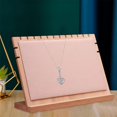 thumbnail image 6 of Necklace Pendant Display Stand Multiple Necklace Bust Necklace Easel Showcase Jewelry Display Rack for Tabletop Countertop Shop Dresser Home Beige, 6 of 8