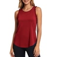 thumbnail image 1 of Hngshg Camisoles Grande Taille pour Femmes à Volants Sans Manches Amples Décontractées Col Rond T-Shirts Classiques Été Vacances Sortie Tee, 1 of 9