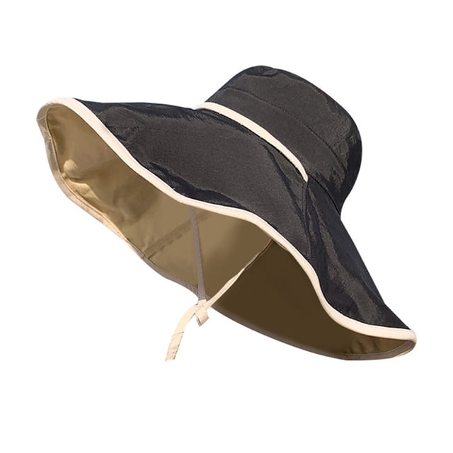 ADDHAT 1Ud Sombrero Bucket Negro Para Y Con Antiviento De Uso Diario