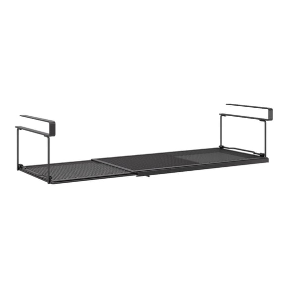 Elodie Under Shelf Storage Organizer Hanging Baskets for Laundry Room Cupboard Desk Black