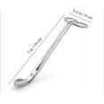 thumbnail image 5 of Criver 2 Pcs Coupe-Mèche de Bougie, Acier Inoxydable Poli (Argent Poli), 5 of 5