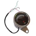 thumbnail image 3 of Indicador de nivel de eléctrico de motocicleta universal de 2,56 pulgadas 12 V (cromo, 3 of 6