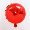 thumbnail image 2 of GRIND- Red Round Foil Balloons 3 Pack Party Decor Balloons, 2 of 3