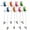 8 Pcs, variant on 8-Pack Realistic Dragonfly Clips to Keep Bugs Away, Natural Bug Repellent & Outdoor Garden Decor for Patio, Hats & Pets