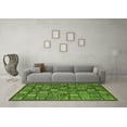 thumbnail image 3 of Ahgly Company Indoor Square Southwestern Green Country Area Rugs, 6' Square, 3 of 4