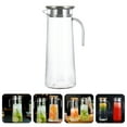 Xyka Glass Pitchers With Handle Cold Water Bottle Ice Tea Pitcher For