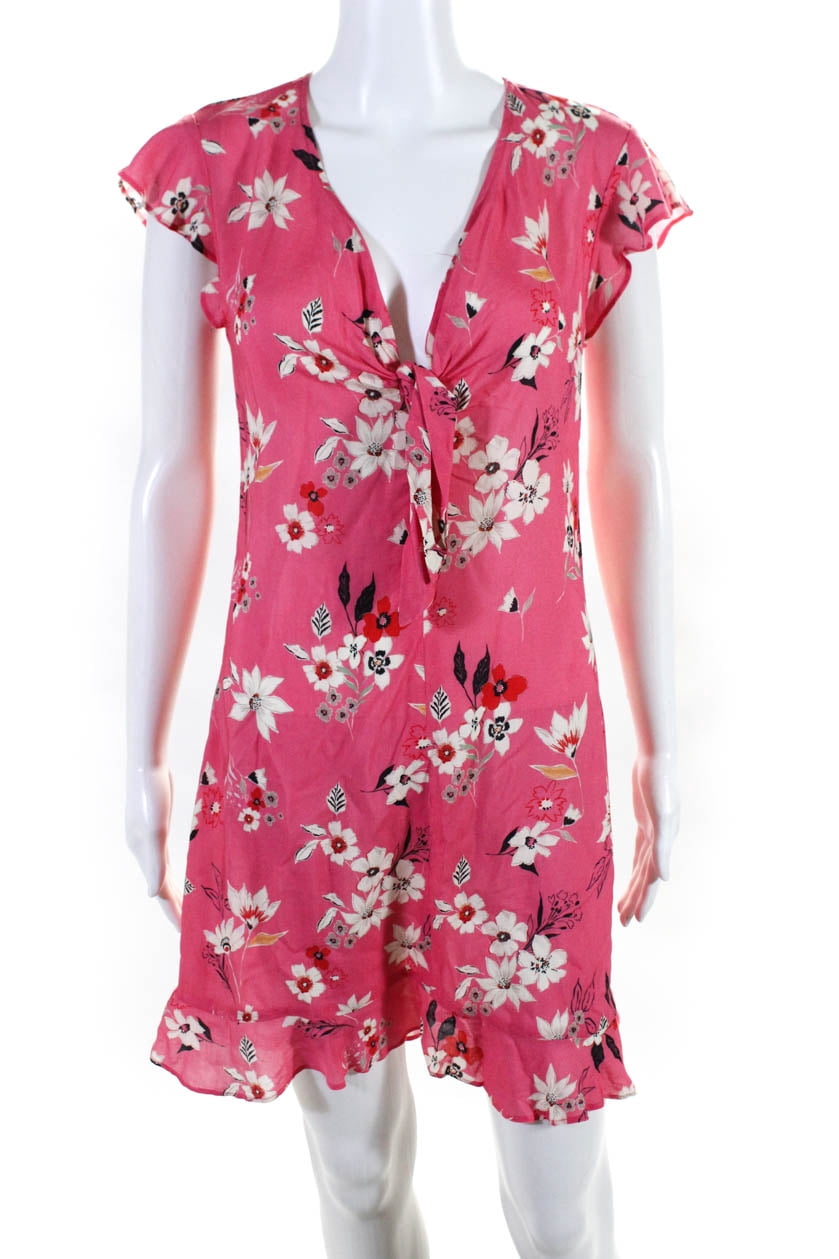 Spencer Womens Floral Tie 
