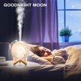 thumbnail image 2 of Humidificadores de luz de luna Difusor de lámpara de luna llena de escritorio Luz de noche de luna LED con función de humidificador de niebla fría JAMW Sencillez, 2 of 5