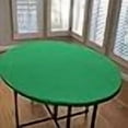 thumbnail image 3 of CAIT Chapman Home Collection Felt Game Table Cover with Elastic Band for 35"-50" Diameter Round, Hexagon or Octagonal Tables with Standard Thickness (Fitting 35"-50" Table), 3 of 4