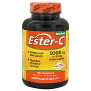 American Health Ester-C with Citrus Bioflavonoids 1000 mg Capsules, 90 ...