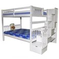 thumbnail image 1 of Staircase Full over Full Bunk Bed with Trundle, 1 of 2