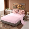 thumbnail image 4 of Erosebridal Cute Horse Bedding Comforter Set for Kids Girls, Colorful Flower King Bedding Sets, 4 of 6