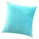 thumbnail image 1 of Funda de almohada sencilla DIY para el hogar, funda de sofá, funda de cojín para la cintura, funda de almohada, Azul 60 x 60cm, 1 of 9