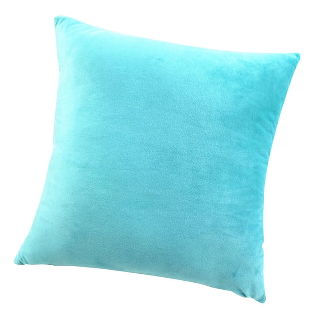 Funda de Terciopelo para sofá Macarena Funda de cojín Azul 60 x 60 cm