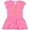 Raspberry with Polka Dots, variant on Inktastic Tiger Jungle Animal Gift Baby Girl Dress