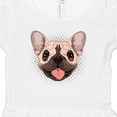 thumbnail image 4 of Inktastic French Bulldog Dog Girls Baby Dress, 4 of 5