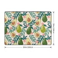 thumbnail image 2 of Area Rugs For Living Room Decor - Cute Avocado Pink Flower Soft Anti Slip Throw Washable Rugs 5x7 For Bedroom, Indoor Carpet For Bedroom Living Room 80x58In, 2 of 7