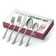 Photo 1 of 20-Piece Stainless Steel Silverware Set - Attractive Mirror Finished Flatware Set - Serving for 4, Classic Cutlery set for Home/Restaurant - Includes Spoons, Forks & Knifes - Dishwasher Safe Utensils