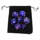 thumbnail image 5 of Dados de juego de mesa Acrílicos D10 D4 D12 Con Bolsa de Almacenamiento Sunnimix Azul, 5 of 8