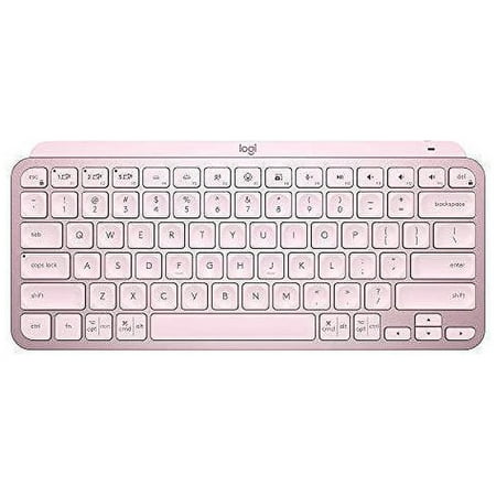 UPC: 0097855169600 | Logitech MX KEYS MINI Minimalist Wireless Illuminated Keyboard – Rose