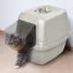 thumbnail image 2 of Arenero Grande Cubierto para Gato con Puerta Abatible y Filtro Reemplazable, Resistente y Fácil de Limpiar, 2 of 6