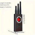 thumbnail image 2 of MesaSe Hidden Camera Detectors Hidden Devices Detector Spy Camera Finder Hidden Camera Detector RF Signal Scanner Device Detector For GPS Tracker Listening Device Camera Finder Camera Det, 2 of 6