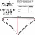 thumbnail image 5 of Pavilion Gift Company - Navy Feed Me - Reversible Handkerchief bib, 5 of 5