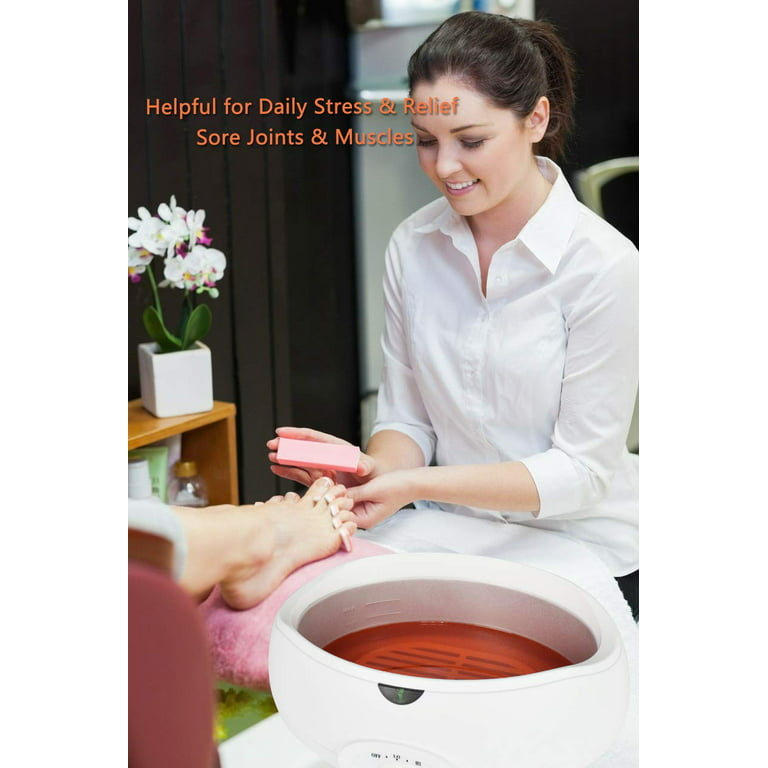 KmaxShip Paraffin Wax Machine for Hand and Feet - 5000ml Large Capacity  Paraffin Wax Bath Warmer with 3.85 lbs Refills, Moisturizing Kit Paraffin  Hand