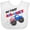 AA-White, variant on Inktastic My First Fourth of July Monster Truck Boys or Girls Baby Bib